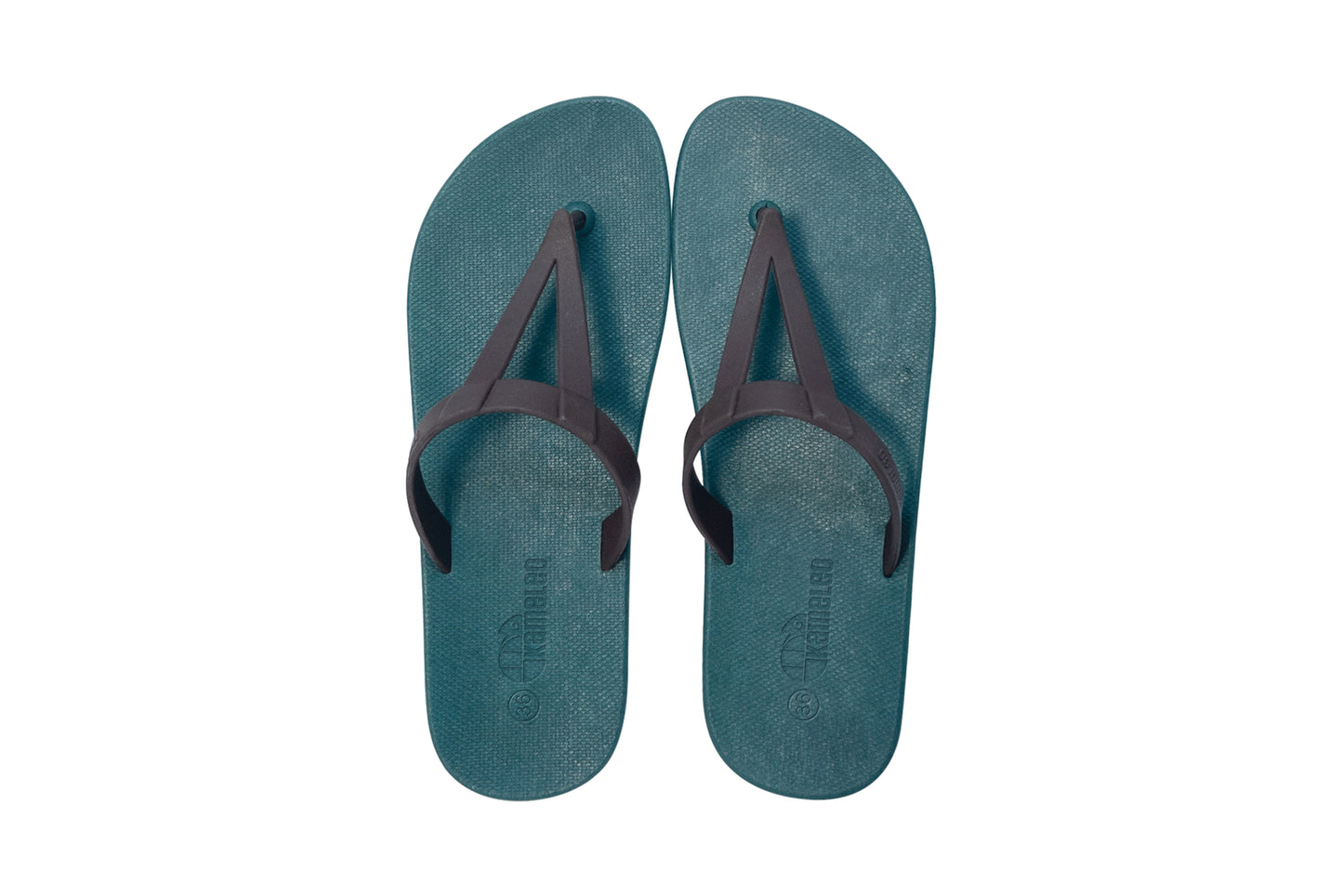 Eiffel Green Sole Brown Strap