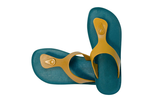 Candy Green Sole Caramel Strap