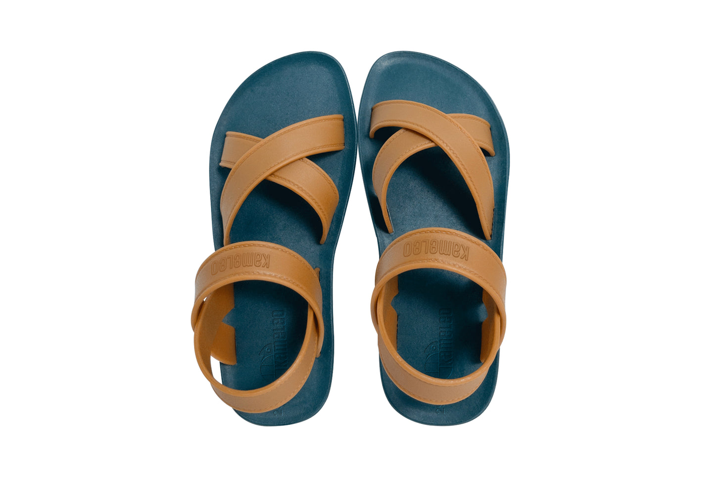 Cross Plus Kids Green Sole Caramel Strap