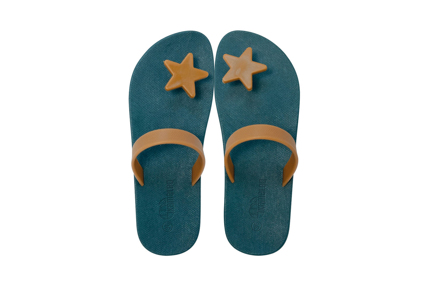 Poppi Star Green Sole Caramel Strap