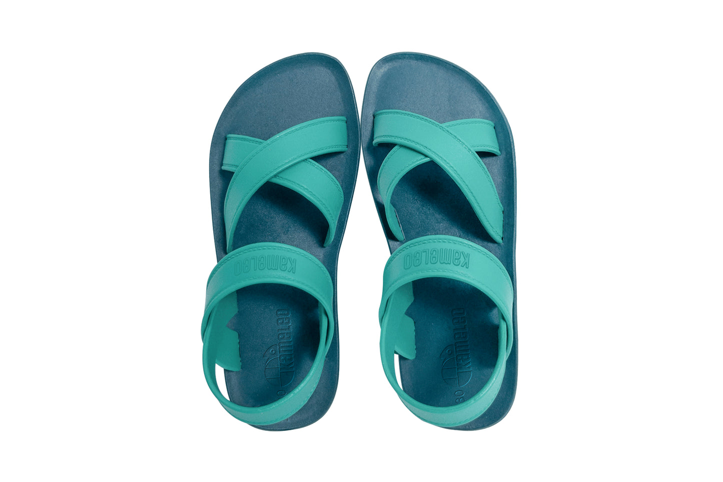 Cross Plus Kids Green Sole Green Strap