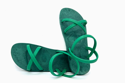 Cross Slim Green Sole Green Strap
