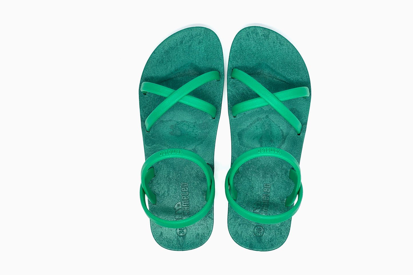 Cross Slim Green Sole Green Strap