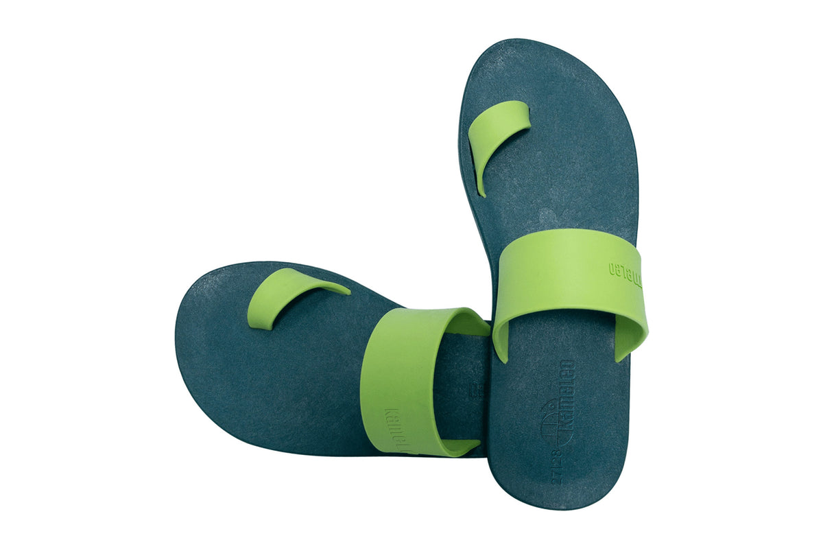 Pop Thumb Kids Green Sole Lime Strap