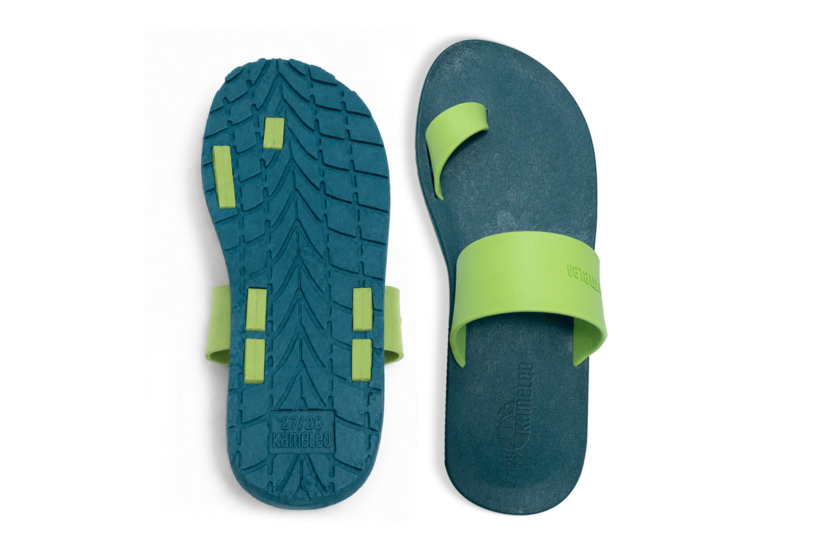 Pop Thumb Kids Green Sole Lime Strap