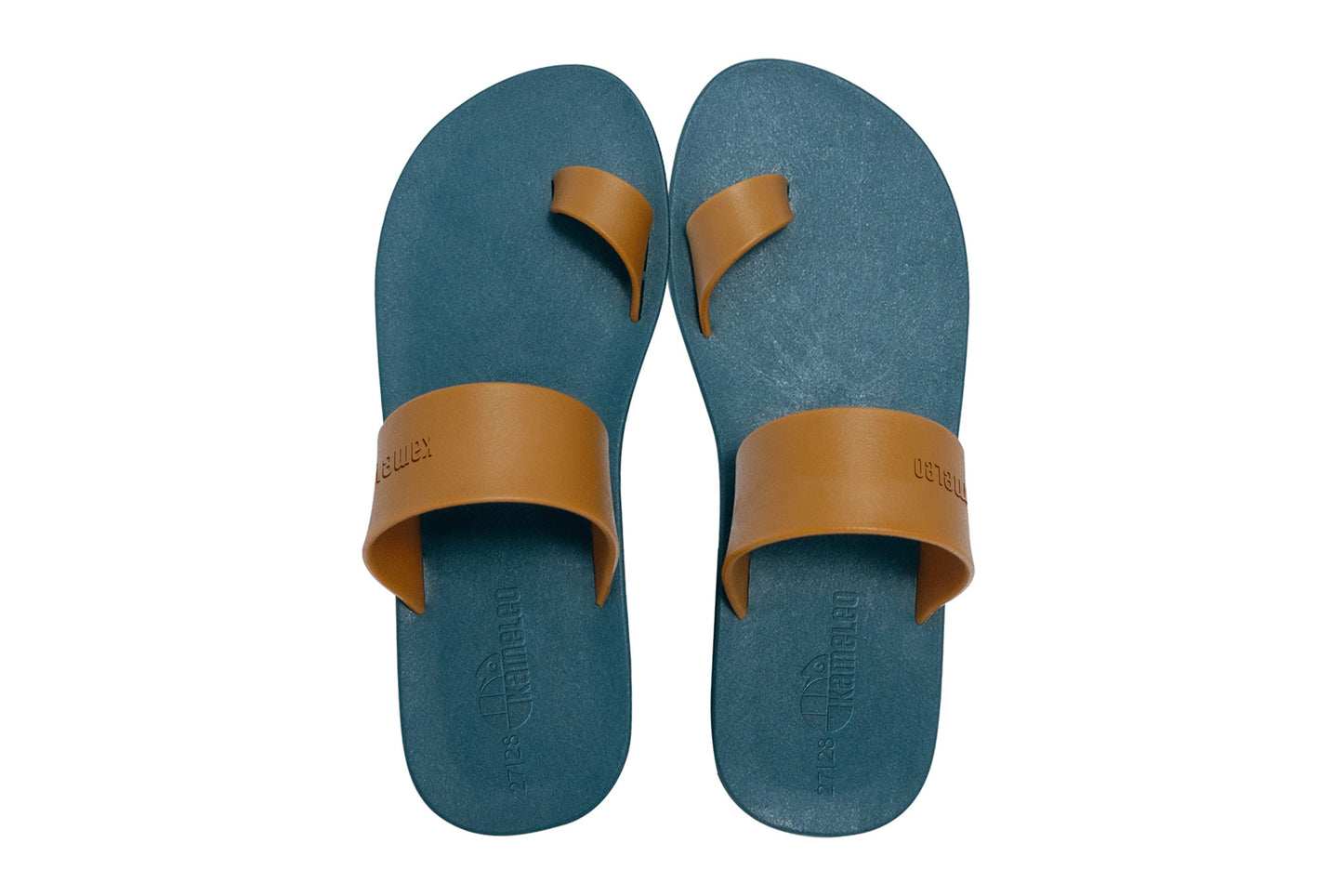 Pop Thumb Kids Green Sole Caramel Strap