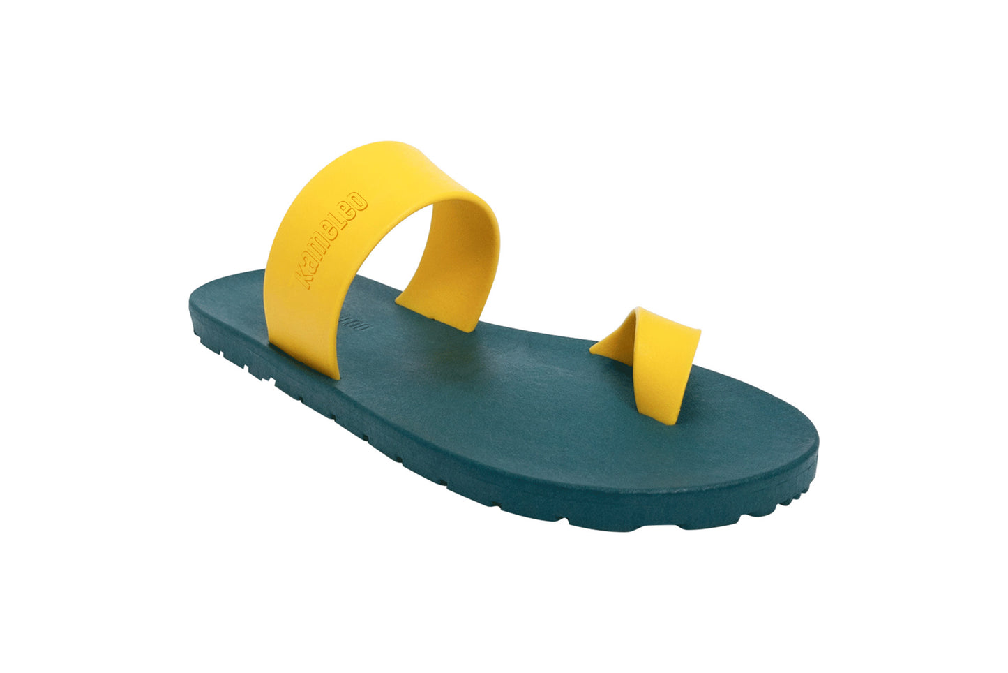 Pop Thumb Kids Green Sole Yellow Strap
