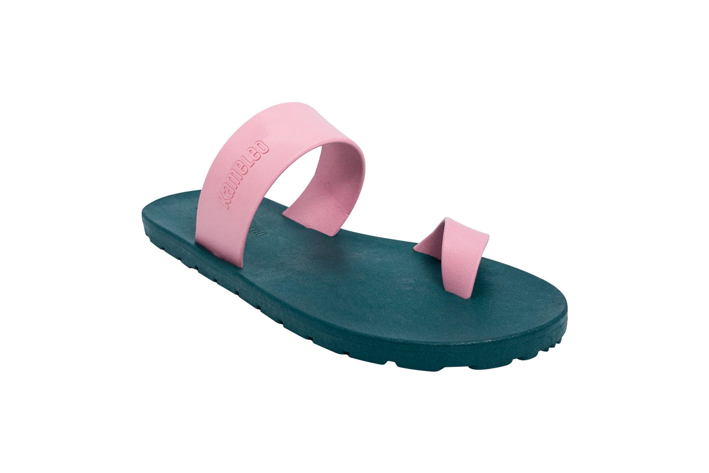 Pop Thumb Kids Green Sole LightPink Strap