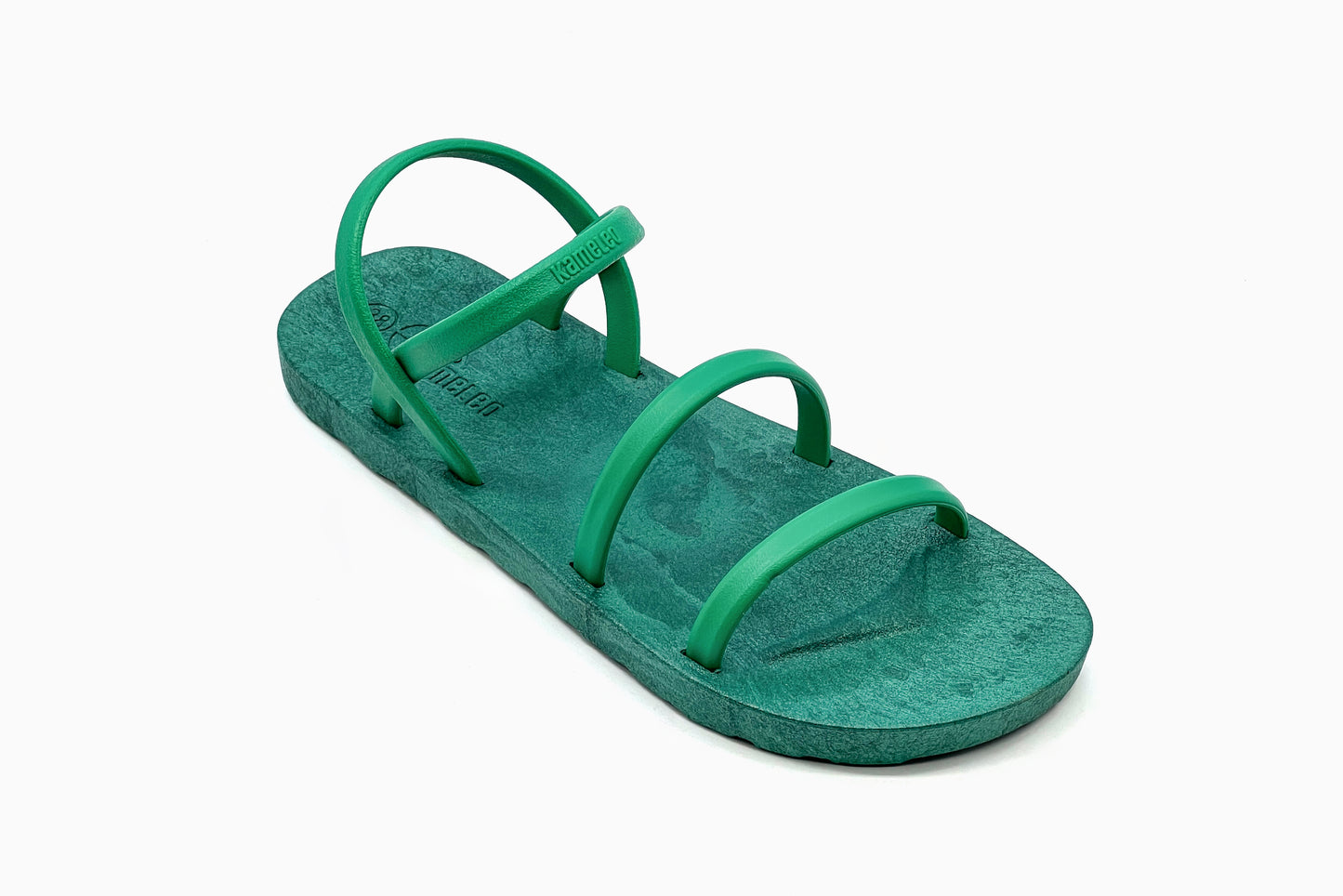 Twin Slim Green Sole Green Strap