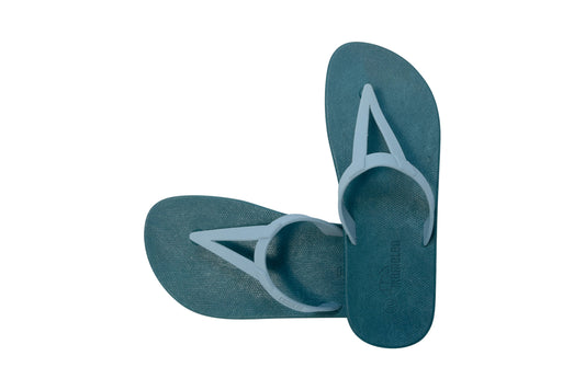 Eiffel Green Sole Grey Strap