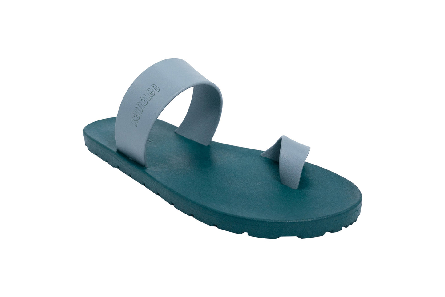 Pop Thumb Green Sole Grey Strap