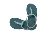 Saily Green Sole Grey Strap