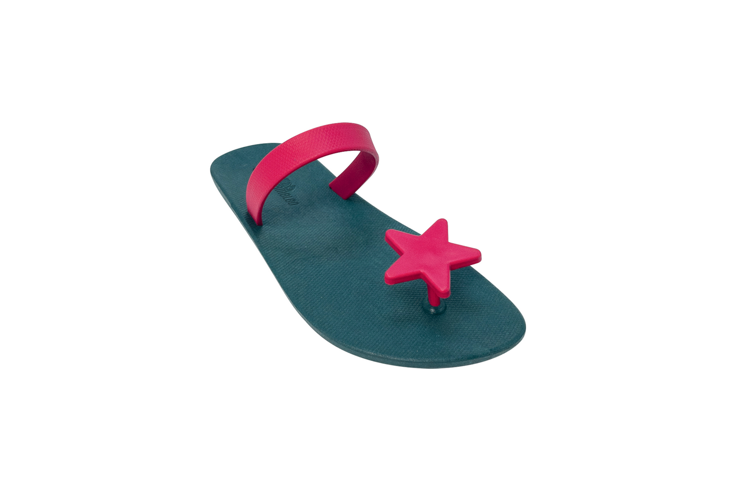 Poppi Star Green Sole Pink Strap