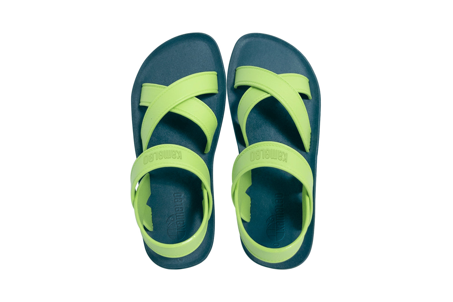 Cross Plus Kids Green Sole Lime Strap