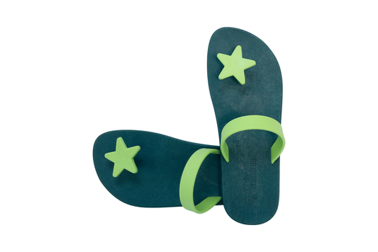 Poppi Star Green Sole Lime Strap