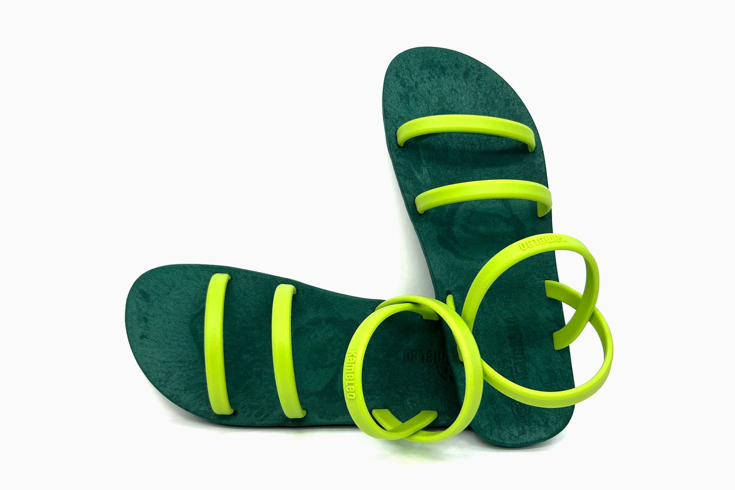 Twin Slim Green Sole Lime Strap
