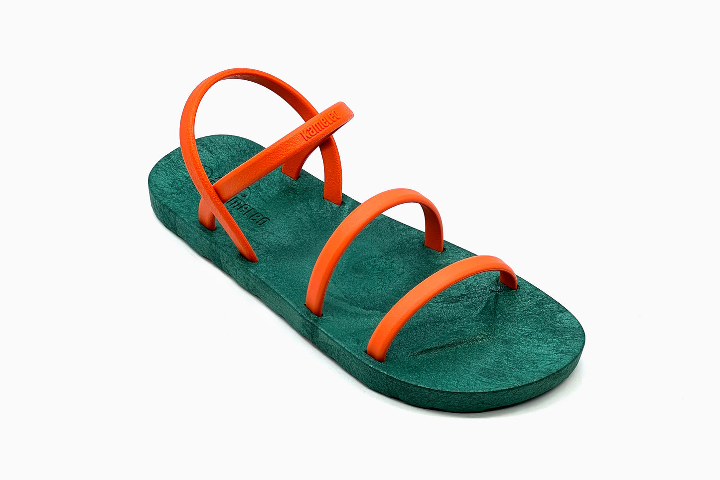 Twin Slim Green Sole Orange Strap