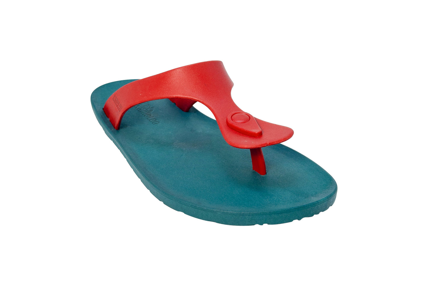 Candy Green Sole Red Strap