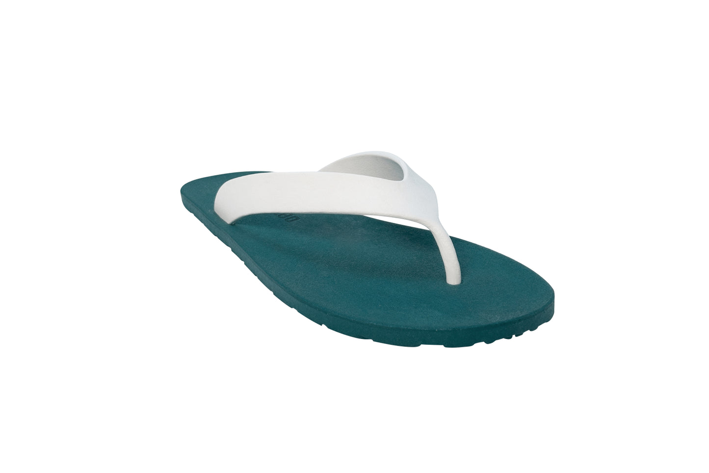 Flippy Green Sole White Strap