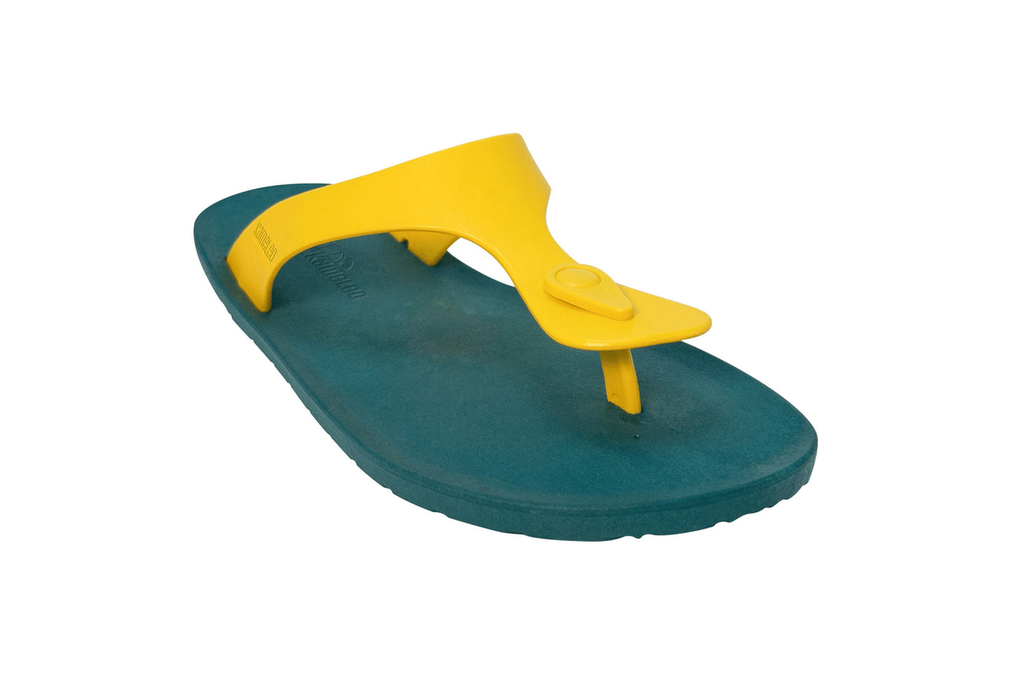 Candy Green Sole Yellow Strap