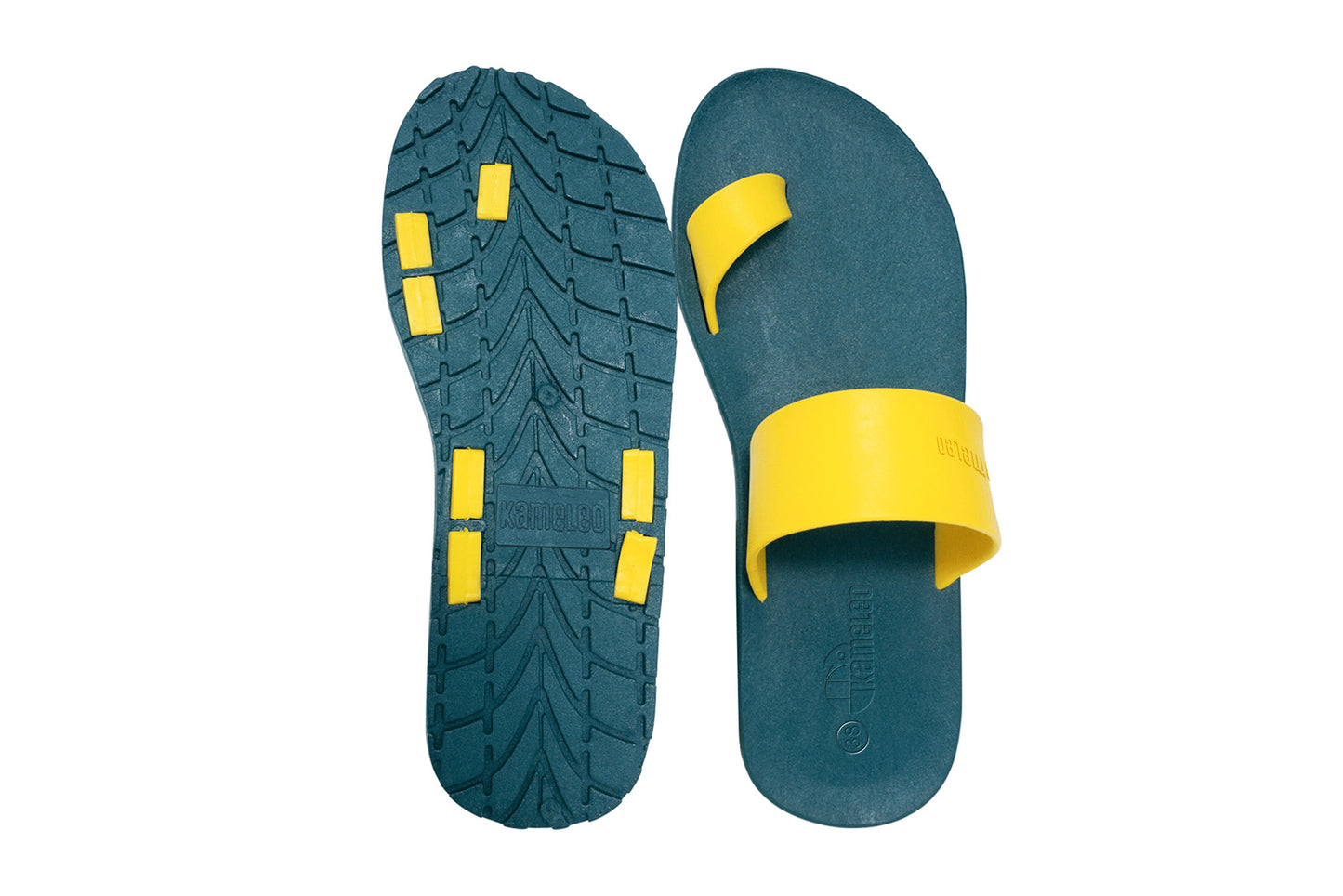 Pop Thumb Green Sole Yellow Strap