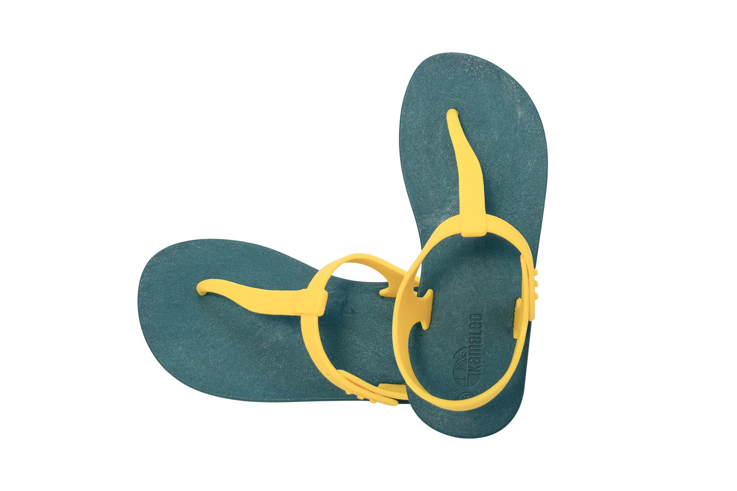 Saily Green Sole Yellow Strap