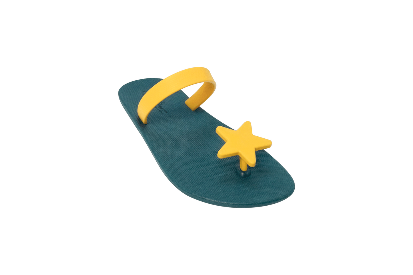 Poppi Star Green Sole Yellow Strap