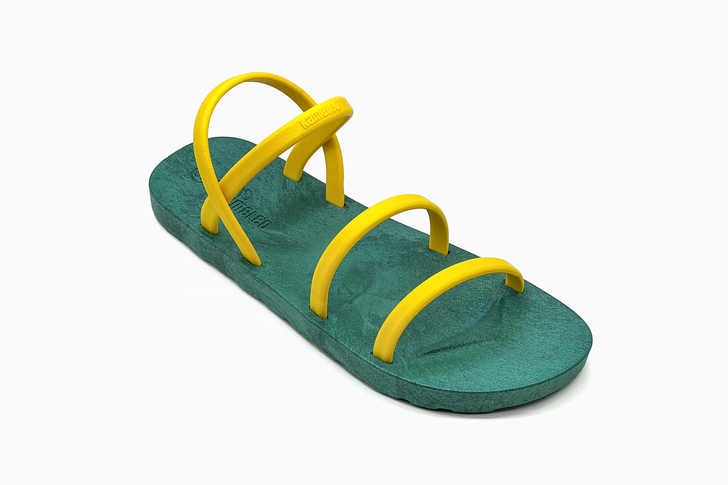 Twin Slim Green Sole Yellow Strap
