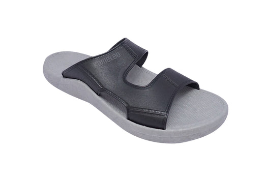 Harvey Grey Sole Black Strap