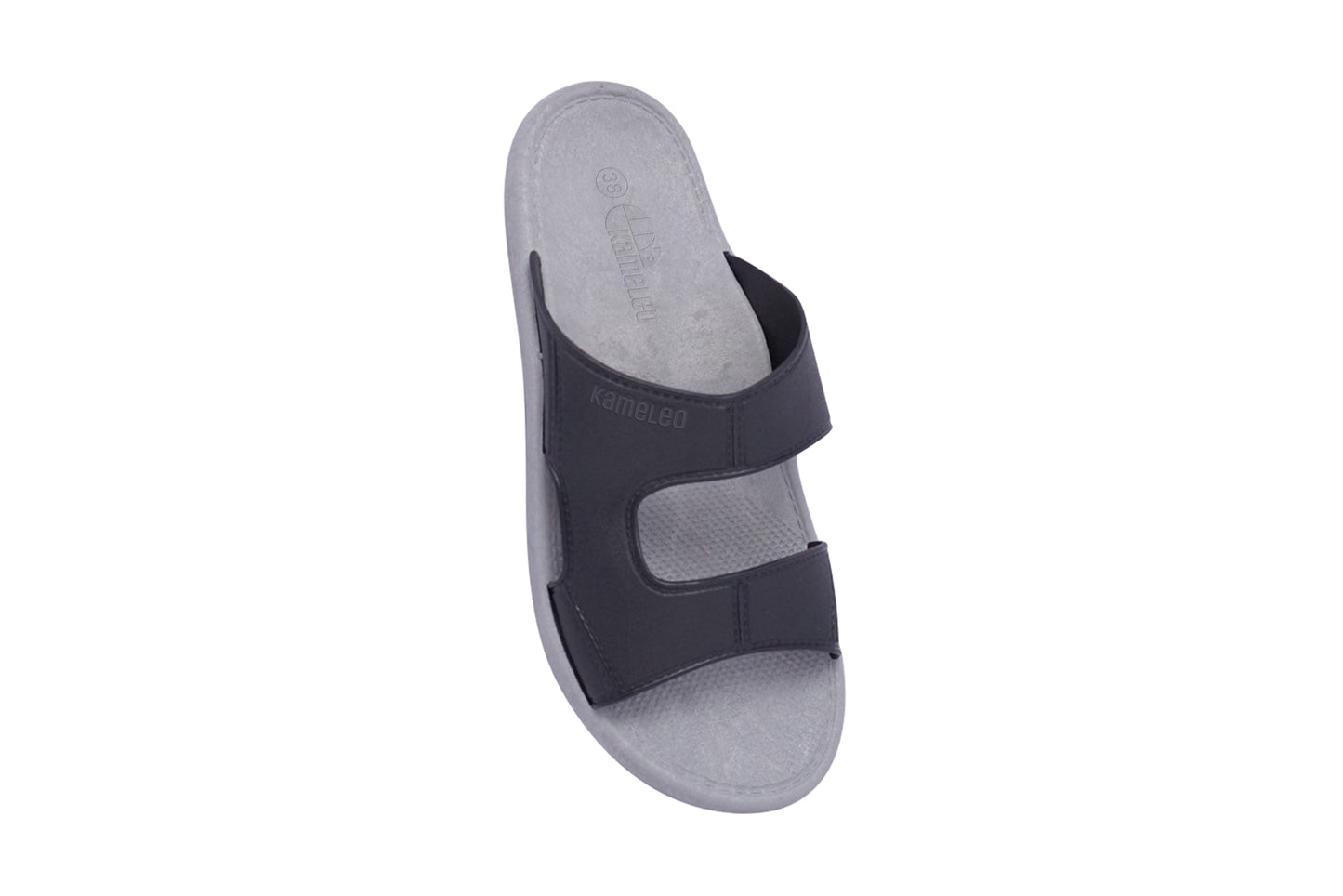 Harvey Grey Sole Black Strap