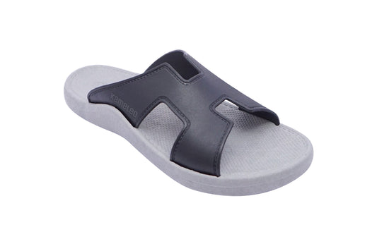 Hermey Grey Sole Black Strap