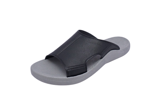 Jangy Grey Sole Black Strap