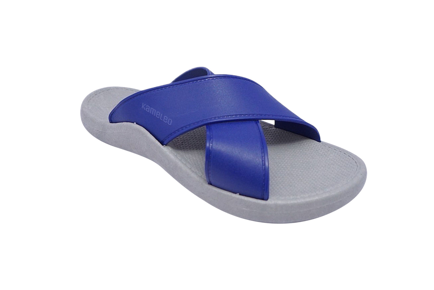 Crossy Grey Sole Blue Strap