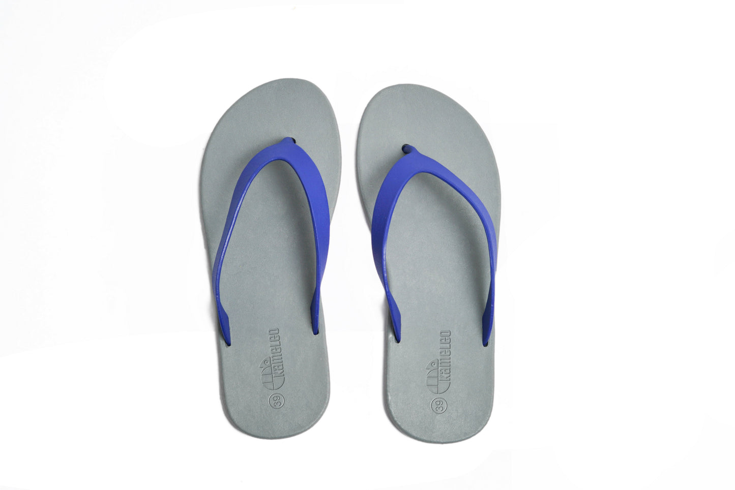 Flippy Grey Sole Blue Strap