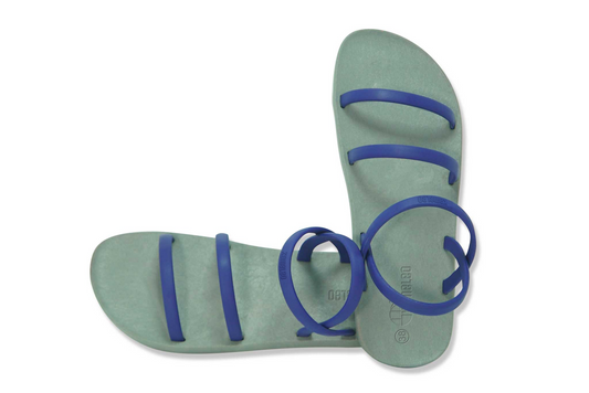 Twin Slim Grey Sole Blue Strap