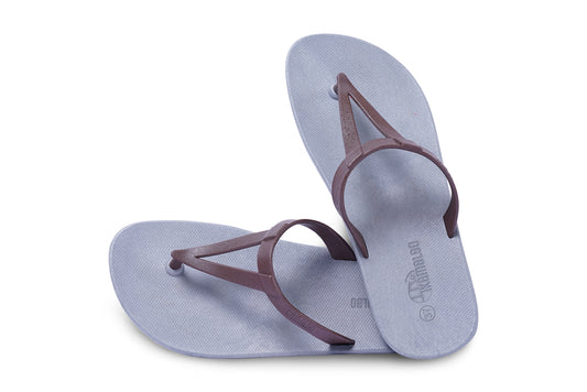 Eiffel Grey Sole Brown Strap