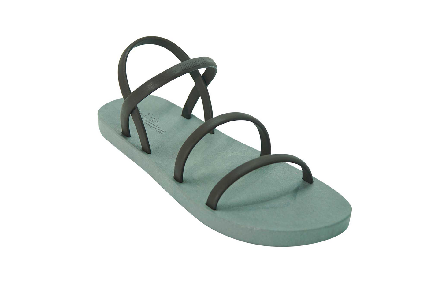 Twin Slim Grey Sole Brown Strap