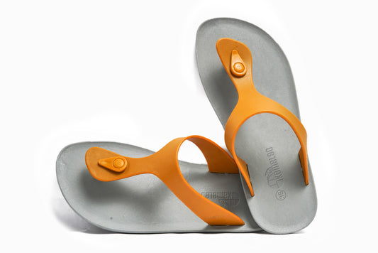 Candy Grey Sole Caramel Strap