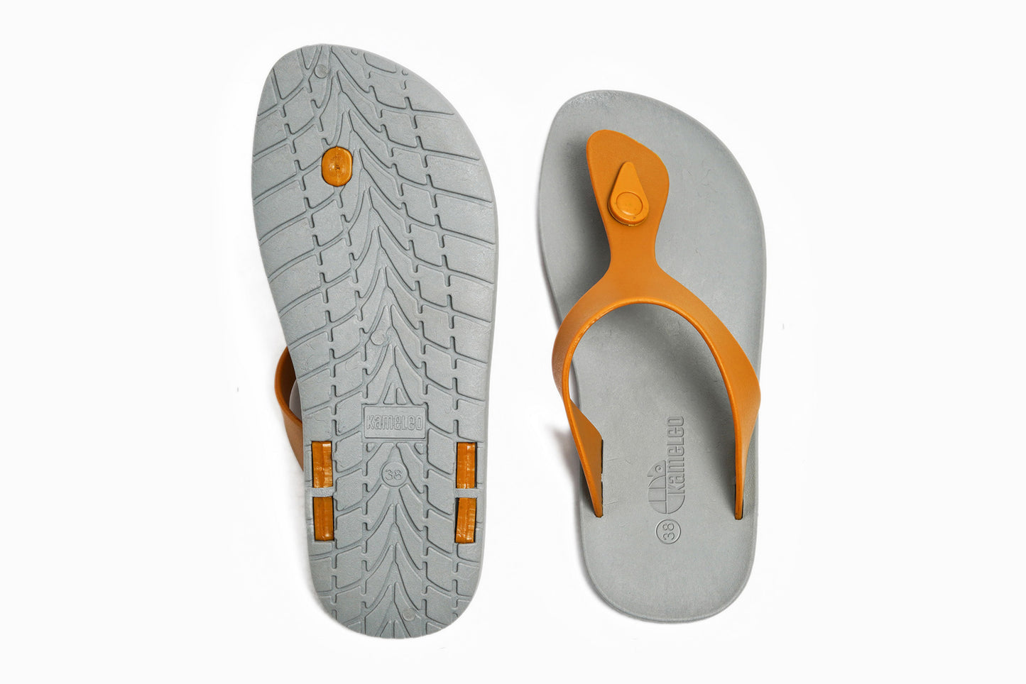 Candy Grey Sole Caramel Strap