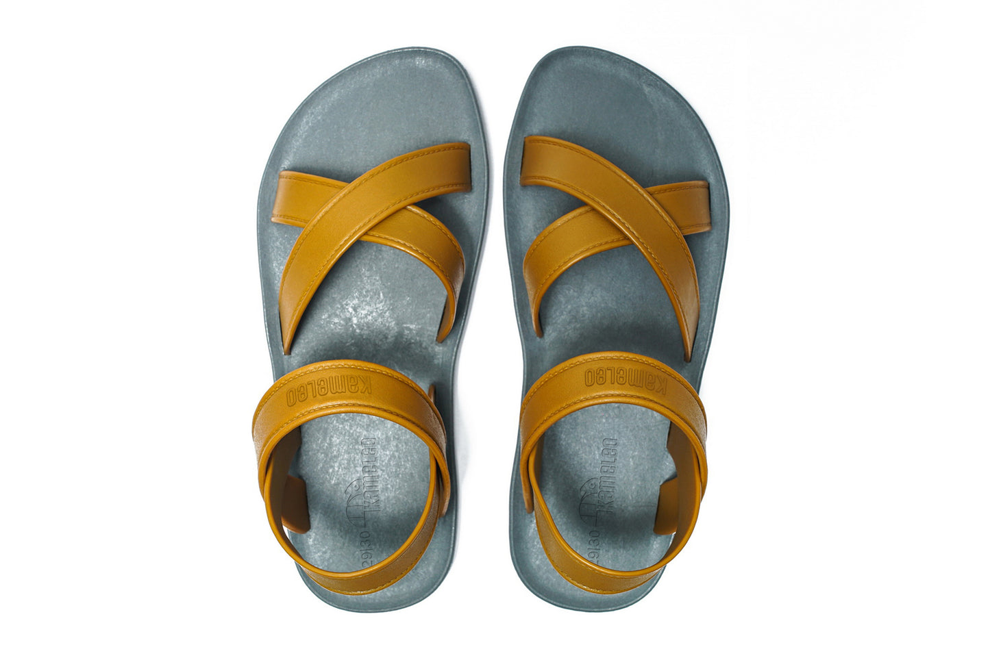 Cross Plus Kids Grey Sole Caramel Strap