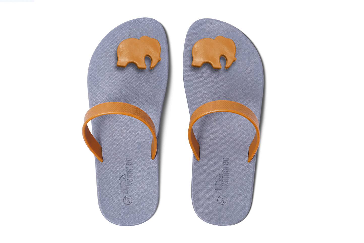 Poppi Ellie Grey Sole Caramel Strap