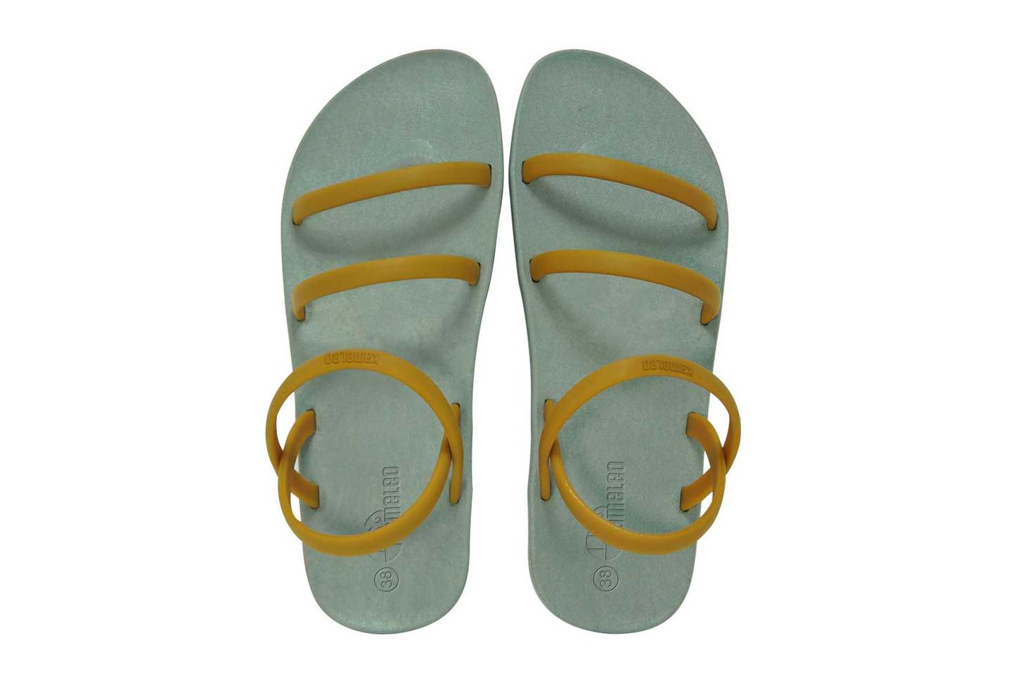 Twin Slim Grey Sole Caramel Strap