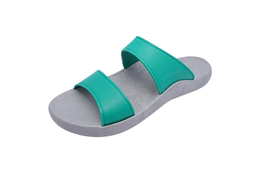 Twinny Grey Sole Green Strap