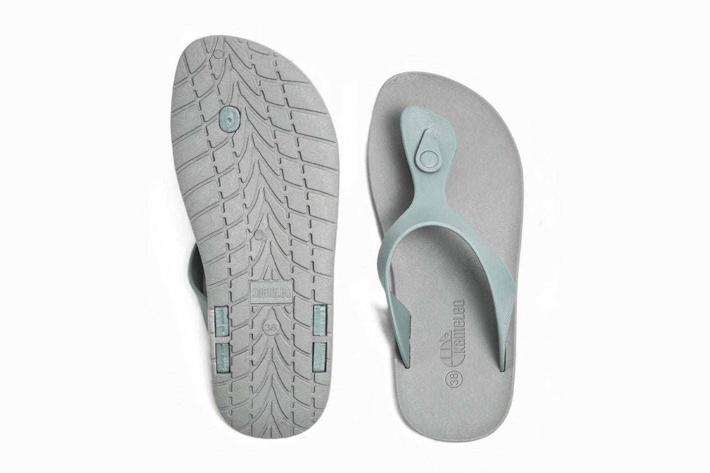 Candy Grey Sole Grey Strap