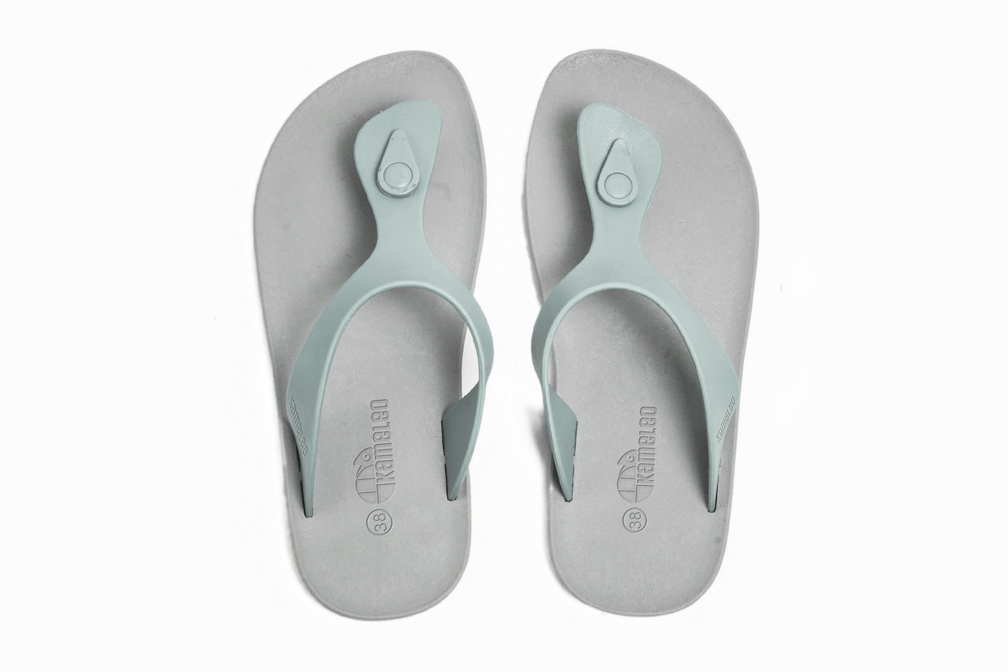 Candy Grey Sole Grey Strap