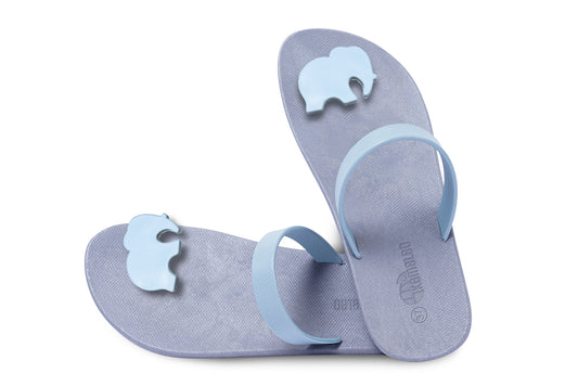 Poppi Ellie Grey Sole Grey Strap
