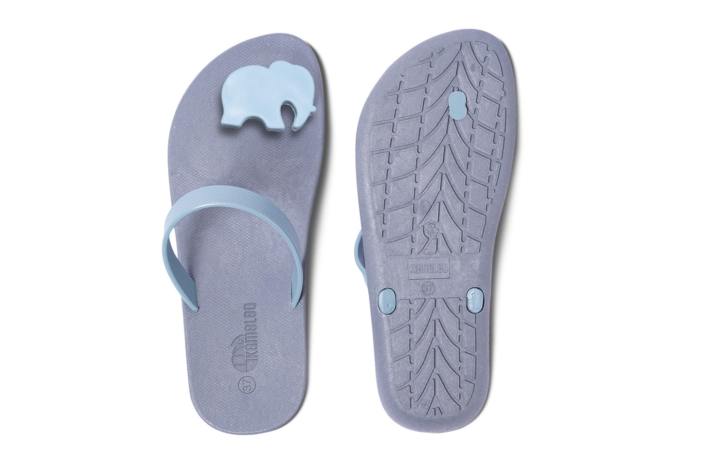 Poppi Ellie Grey Sole Grey Strap