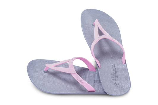 Eiffel Grey Sole LightPink Strap