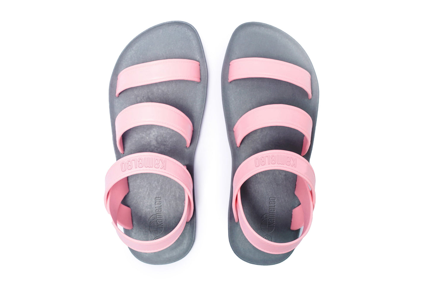 Twin Plus Grey Sole LightPink Strap