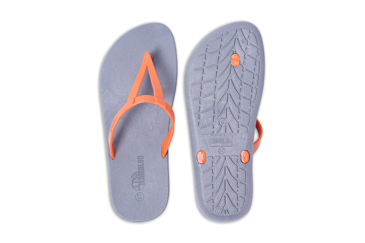 Eiffel Grey Sole Orange Strap